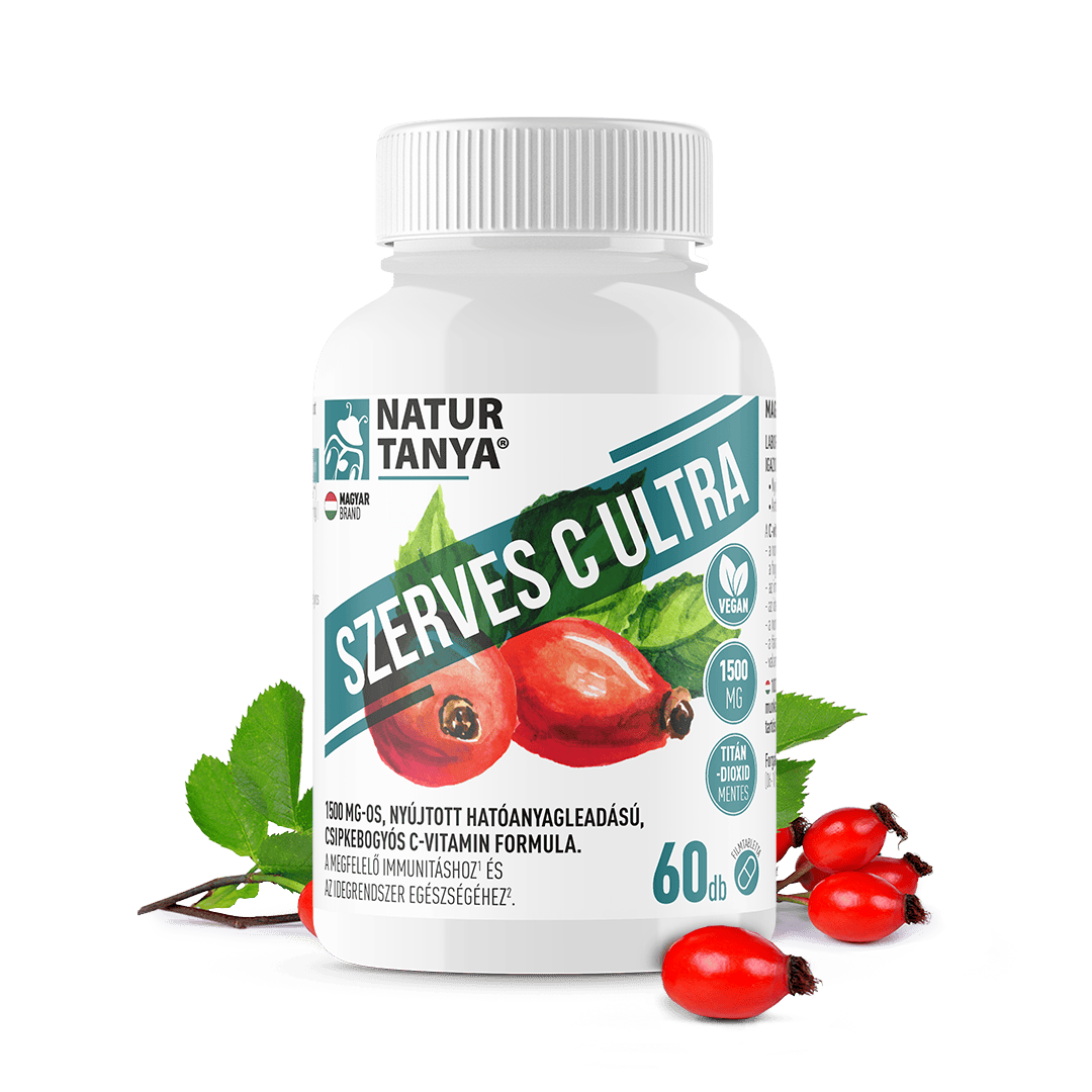 Natur Tanya® Szerves C Ultra 1500 mg - 60 db