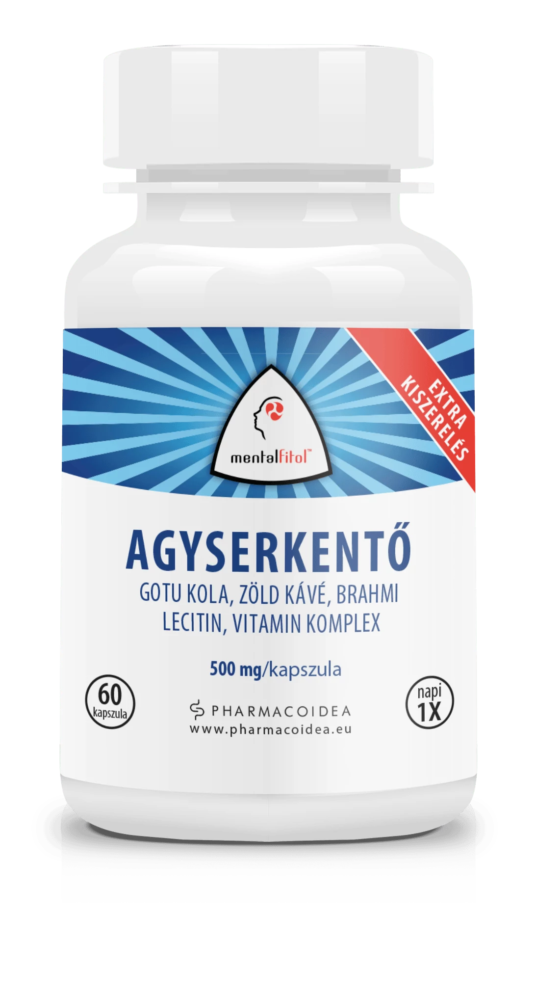 Pharmacoidea Agyserkentő extra - 60 db 