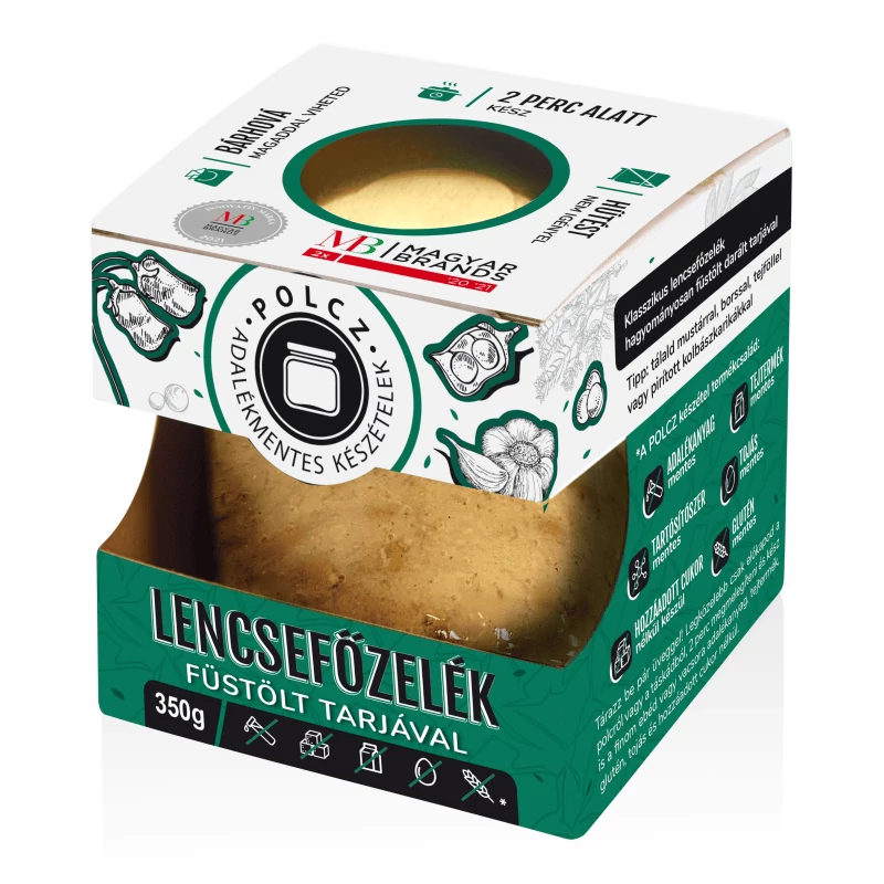 Polcz Lencsefőzelék füstölt tarjával 350 g