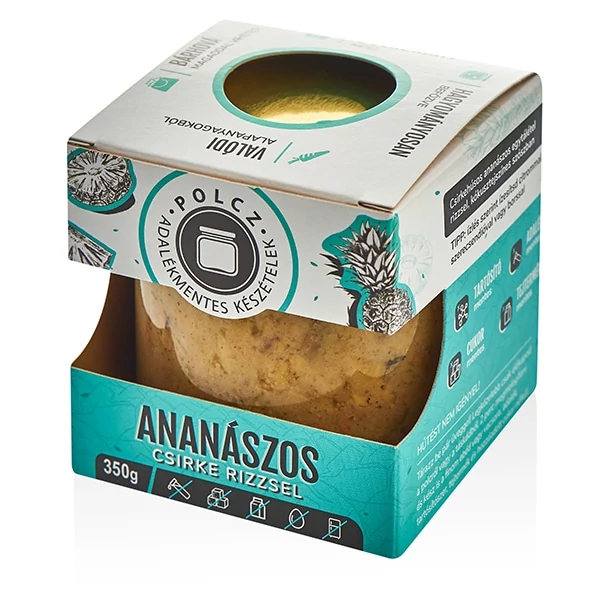 Polcz Ananászos csirke rizzsel 350 g
