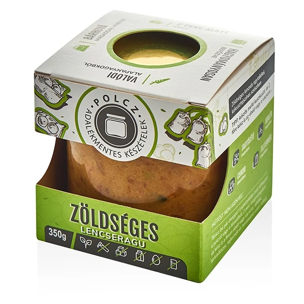 Polcz Zöldséges lencseragu (vegán) 350 g