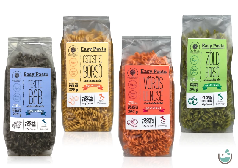 Éden Prémium Easy Pasta  Válogatás (gluténmentes) 4x 200 g