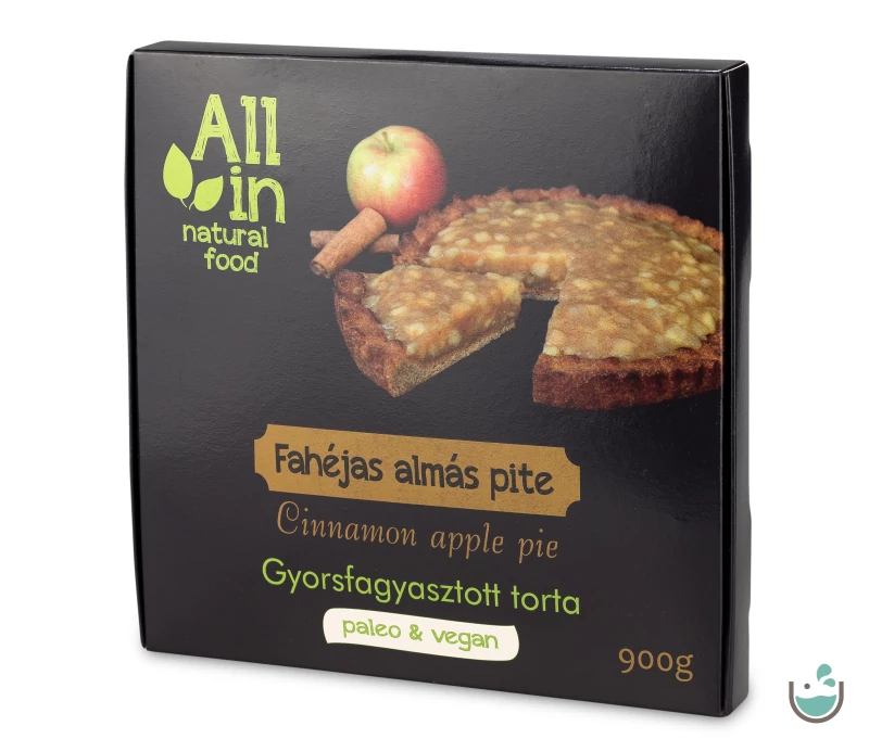 ALL IN natural food Fahéjas almás pite (fagyasztott) 900 g