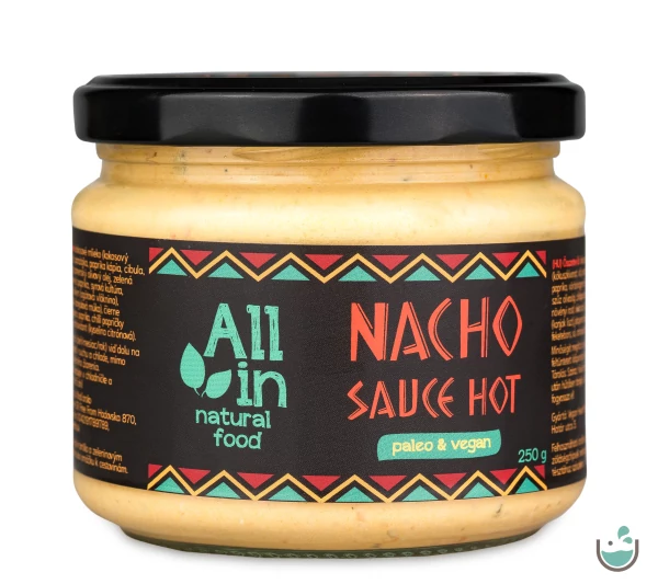 ALL IN natural food Nacho sauce HOT (csípős) 250 g
