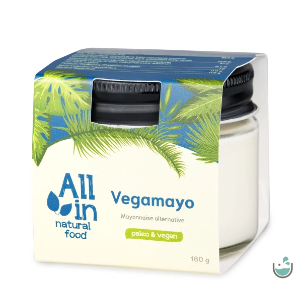 ALL IN natural food Vegamayo – Vegán majonéz 160 g