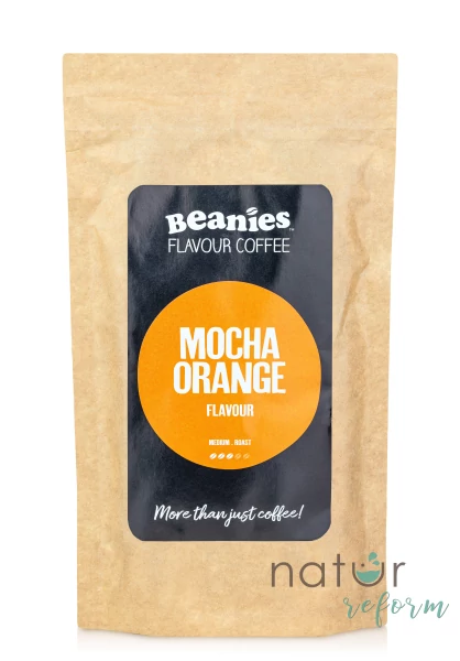 Beanies Mocha narancs ízű szemes kávé 125 g