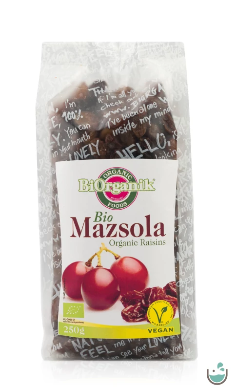 BiOrganik Bio Aszalt Mazsola 250 g