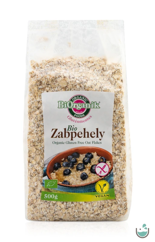 BiOrganik Bio Gluténmentes Zabpehely 500 g