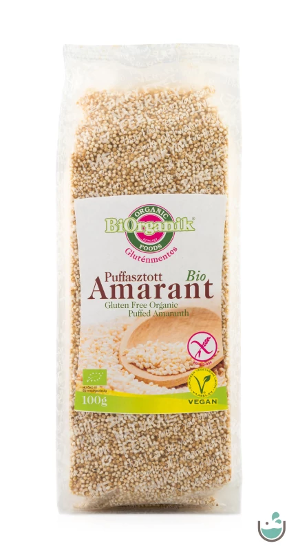 BiOrganik Bio Puffasztott Amaránt 100 g 