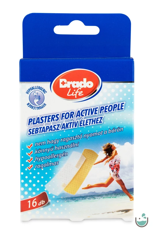BradoLife sebtapasz aktív élethez 16 db