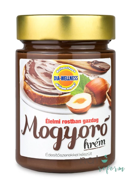 Dia-Wellness Mogyorókrém édesítőszerrel (cukormentes) 380 g