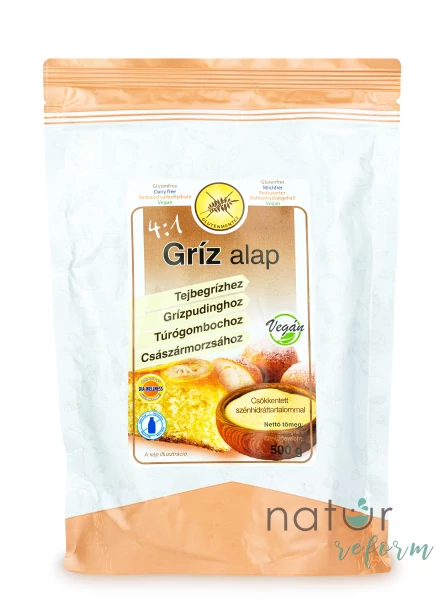 Dia-Wellness Gluténmentes 4in1 gríz alap 500 g