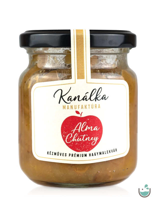 Kanálka Alma chutney - kézműves prémium hagymalekvár (gluténmentes) 195 g