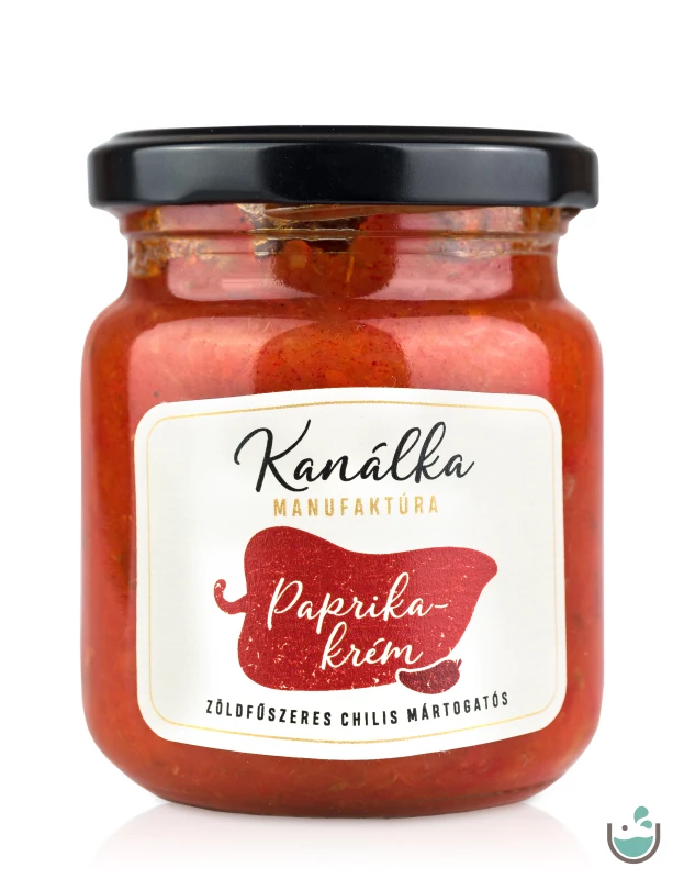 Kanálka Zöldfűszeres paprikakrém chilivel  (gluténmentes) 195 g