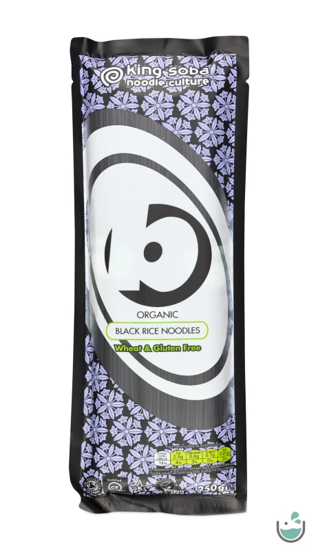 King Soba Bio Gluténmentes Feketerizs Tészta 250 g