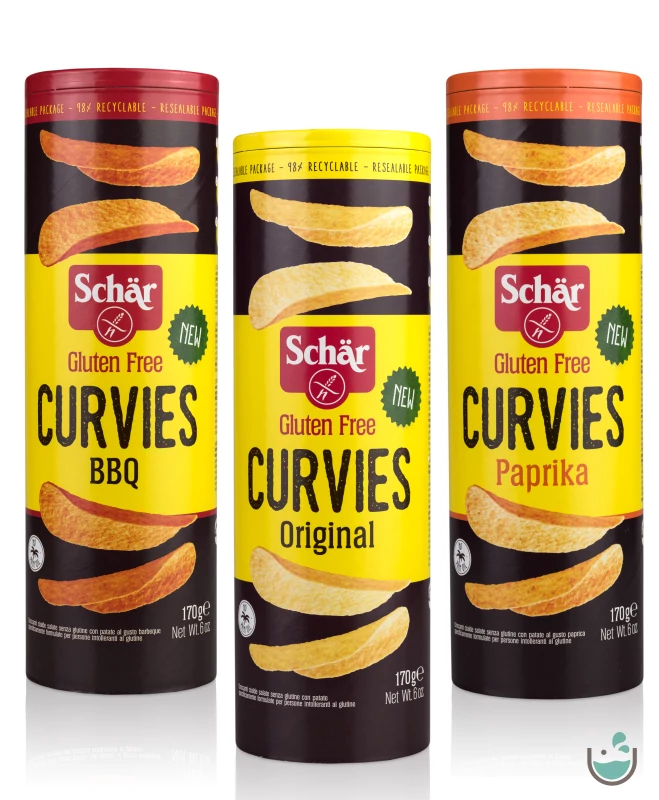 Schär Curvies Válogatás (gluténmentes) 3x 170 g