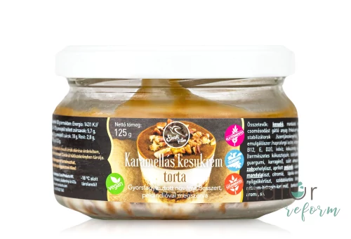 Szafi Free Karamellás kesukrém torta (gluténmentes, vegán) 125 g