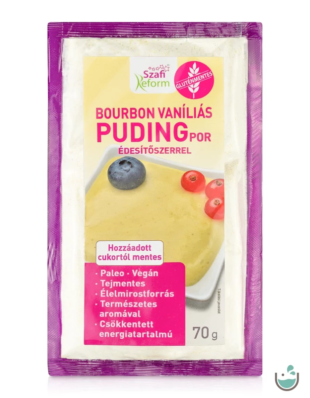 Szafi Reform Bourbon vaníliás pudingpor 70 g