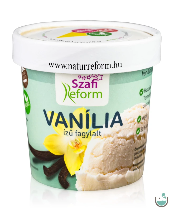 Szafi Reform Vanília Ízű Fagylalt (vegán) 300 ml
