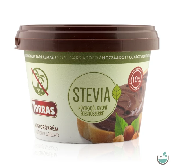 Torras Mogyorókrém hozzáadott cukor nélkül (gluténmentes) 200 g
