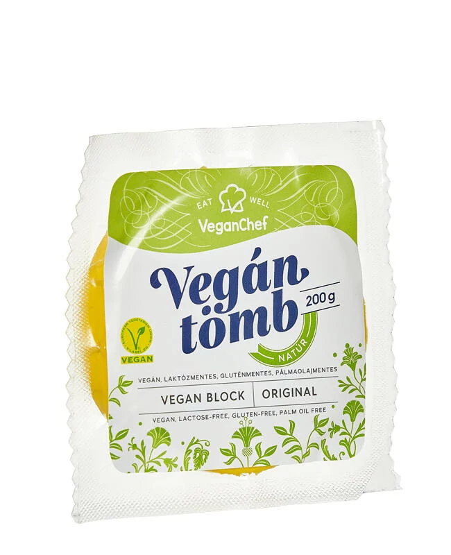 VeganChef Natúr vegán tömb 200 g