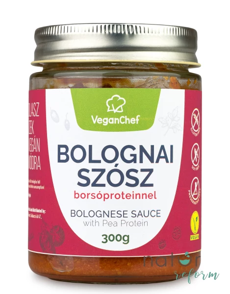 VeganChef Bolognai szósz borsóproteinnel (gluténmentes) 300 g 