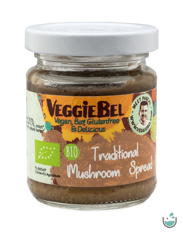 VeggieBel Vegán Bio Gombás Pástétom 115 g 
