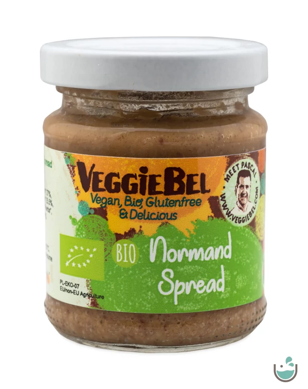 VeggieBel Vegán Bio Pástétom Normandi ízesítésű 115 g