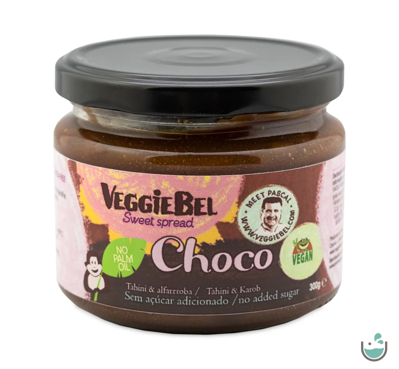 VeggieBel Vegán Csokoládé Krém (karobporral) 300 g