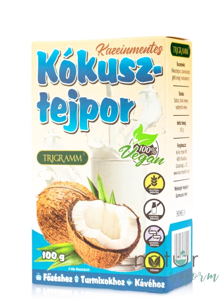 Trigramm Kókusztejpor (kazeinmentes) 100 g