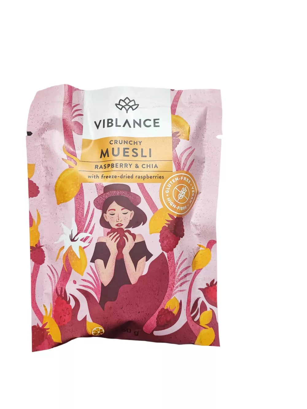  Viblance Málna&chia ropogós müzli 60 g