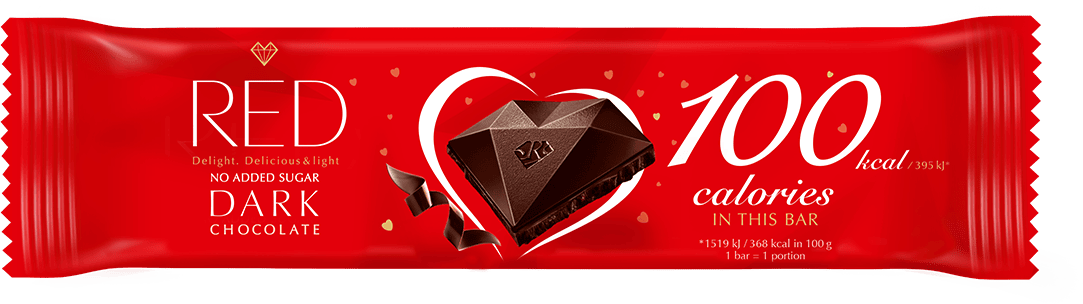 RED Delight Étcsokoládé édesítőszerekkel 26 g