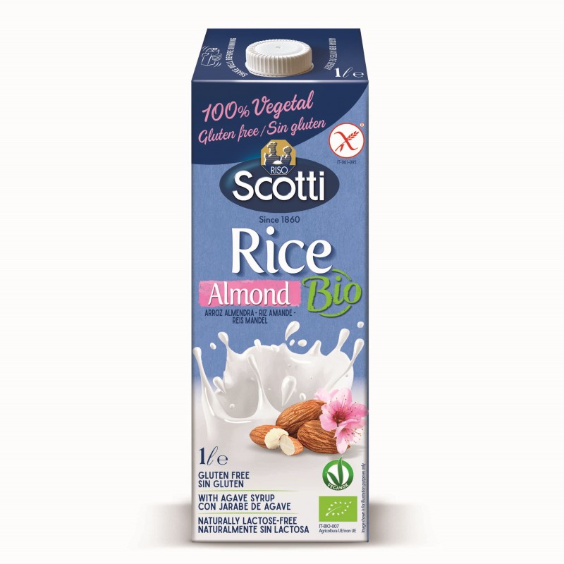 Riso Scotti Bio Mandulás rizsital (gluténmentes) 1000 ml