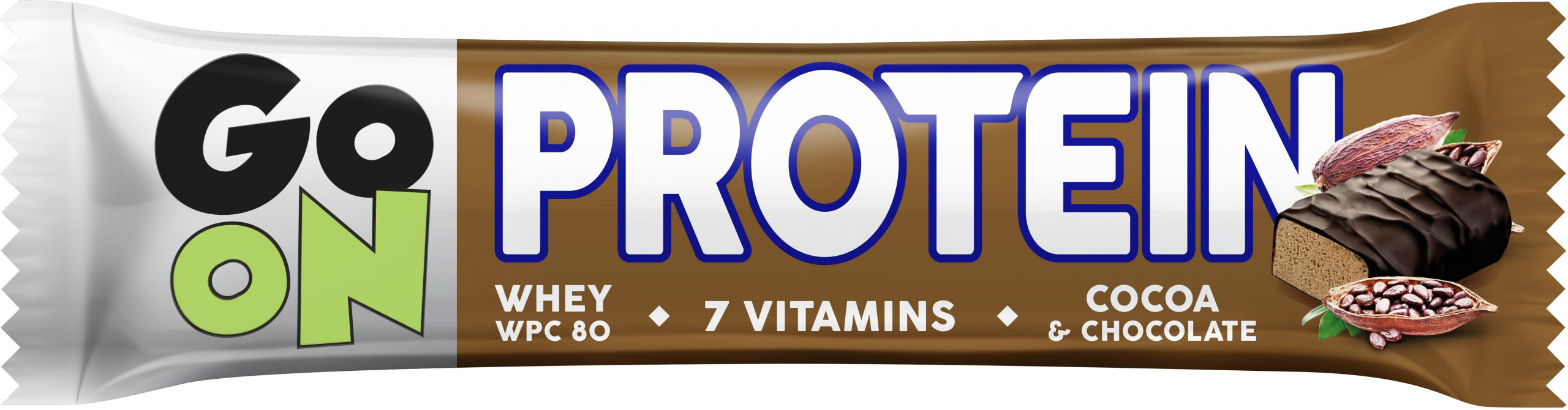 Sante GO ON tejcsokoládéval bevont kakaós protein szelet 50 g