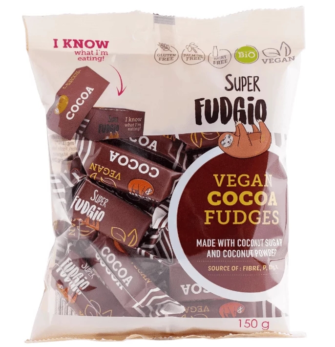Super Fudgio Bio Tejmentes kakaós karamella 150 g