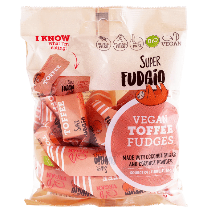 Super Fudgio Bio Tejmentes toffee ízű karamella 150 g