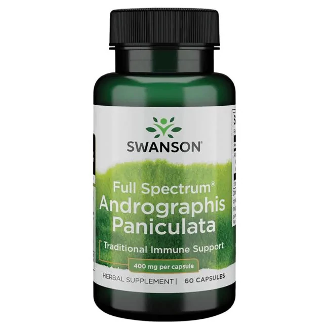 SWANSON Andrographis paniculata 400 mg - 60 db kapszula