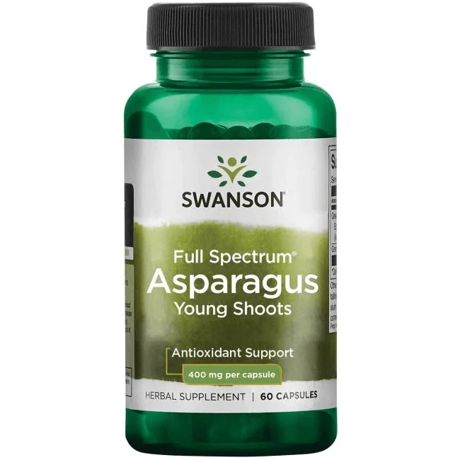 Swanson Asparagus (Spárgacsíra) 400 mg - 60 db