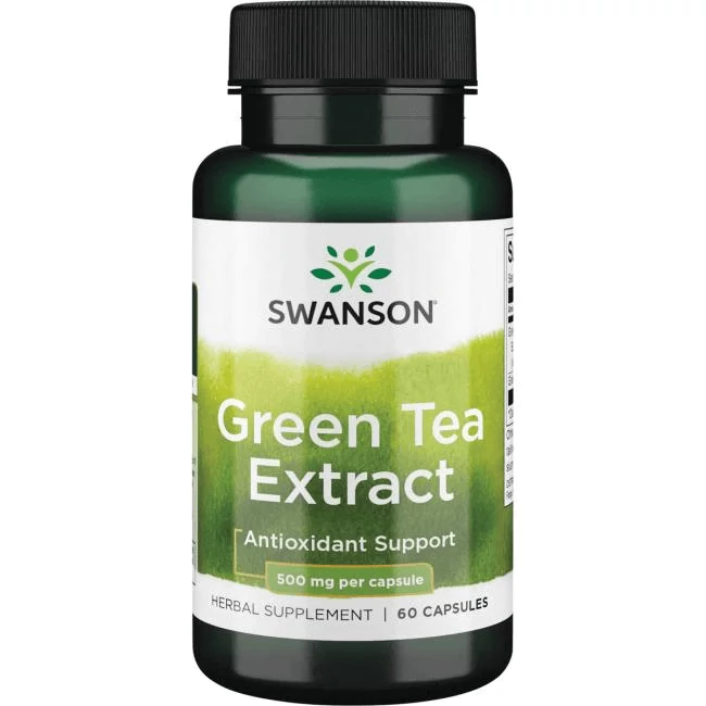 Swanson Green Tea Extract (Zöld tea kivonat) 500 mg - 60 db