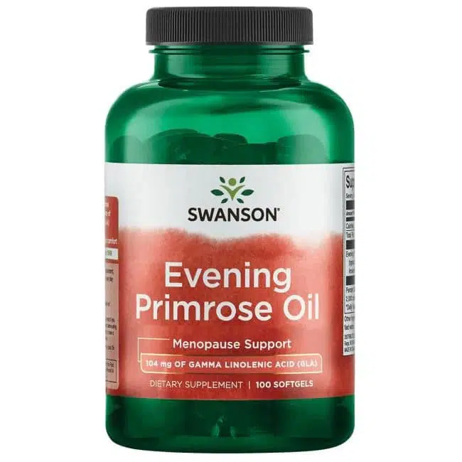 Swanson Evening Primrose Oil (Ligetszépe olaj) 500mg - 100 db