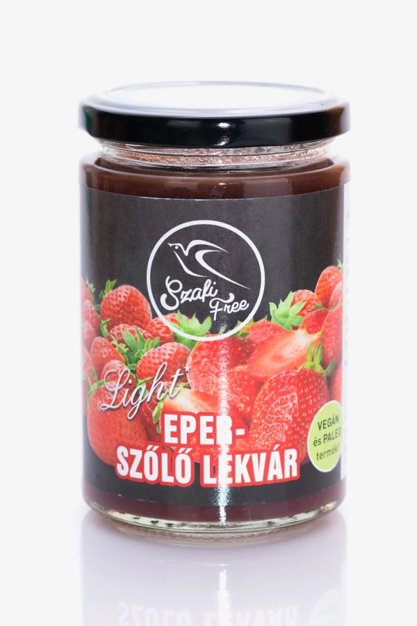 Szafi Free eper-szőlő lekvár 350 g