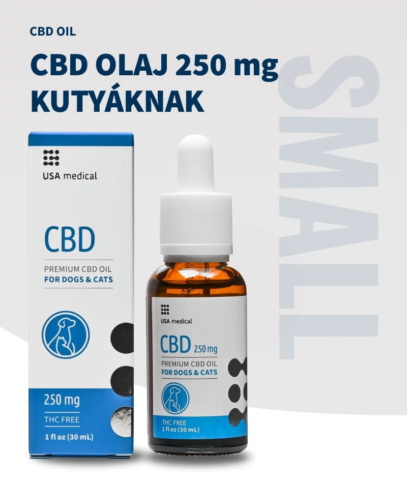 USA medical CBD Olaj kutyáknak 250 mg CBD - 30 ml