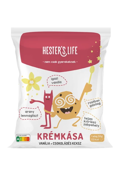 Hester’s Life Vaníliás, csokis kekszes Krémkása 50 g