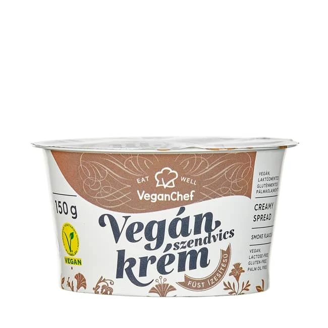 VeganChef Füst ízesítésű vegán szendvicskrém 150 g