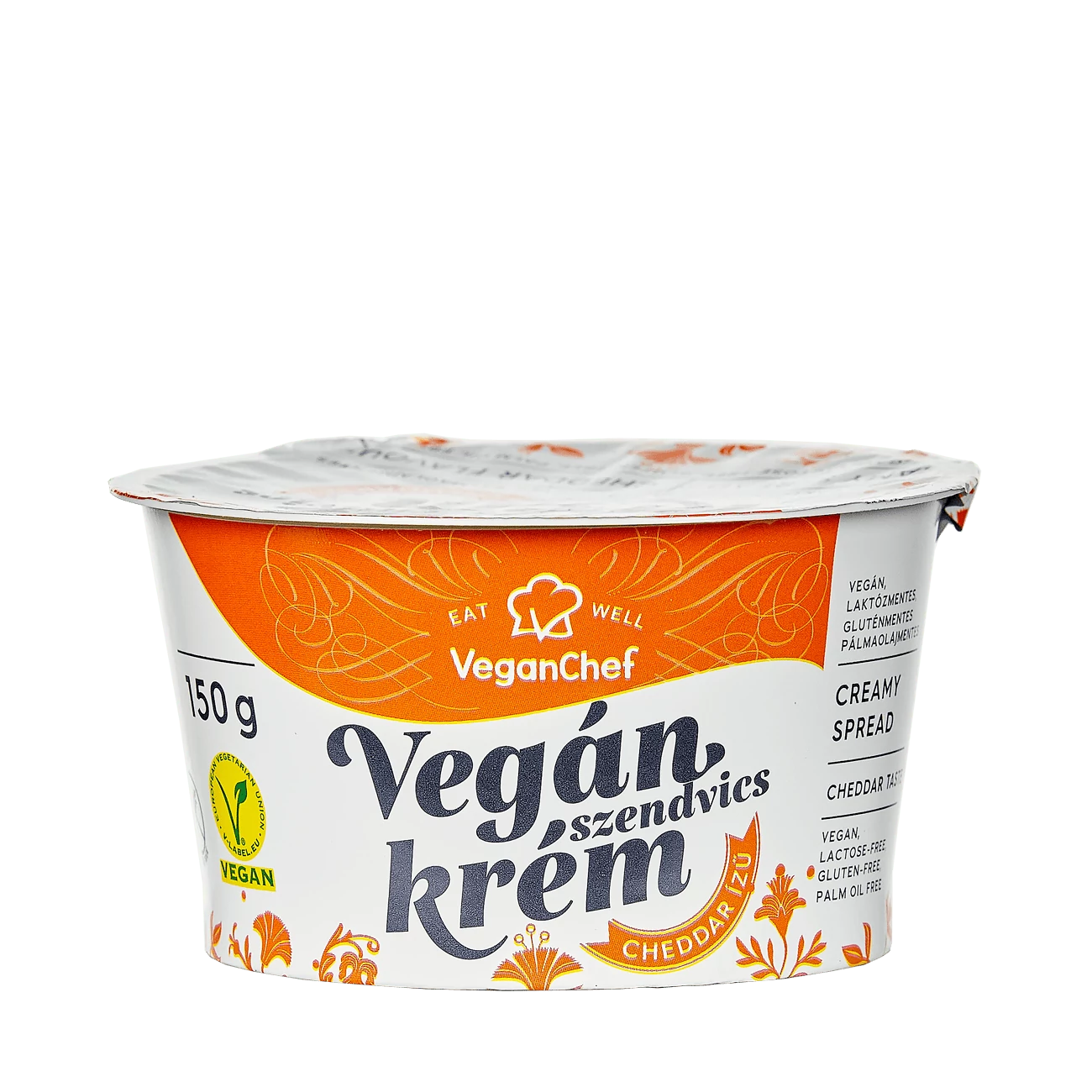 VeganChef Cheddar ízű vegán szendvicskrém 150 g