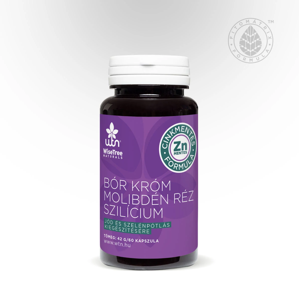 WTN BÓR KRÓM MOLIBDÉN RÉZ SZILÍCIUM 60 kapszula