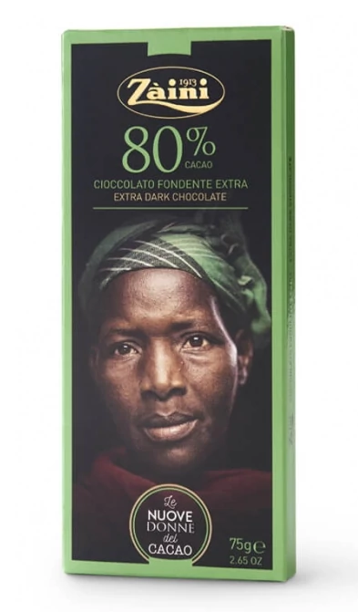 Zaini Étcsokoládé 80% 75 g